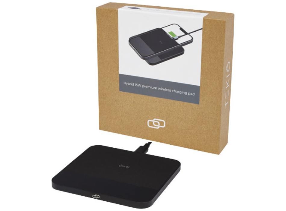 Stazione di ricarica wireless premium da 15 W Hybrid FullGadgets.com