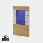 Stazione meteo in plastica RCS e bambù Utah FullGadgets.com