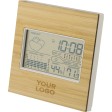 Stazione meteorologica in bamboo, ABS e vetro Lia FullGadgets.com