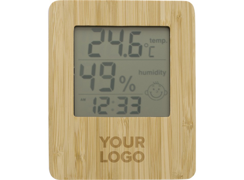 Stazione meteorologica in bamboo e ABS Piper FullGadgets.com