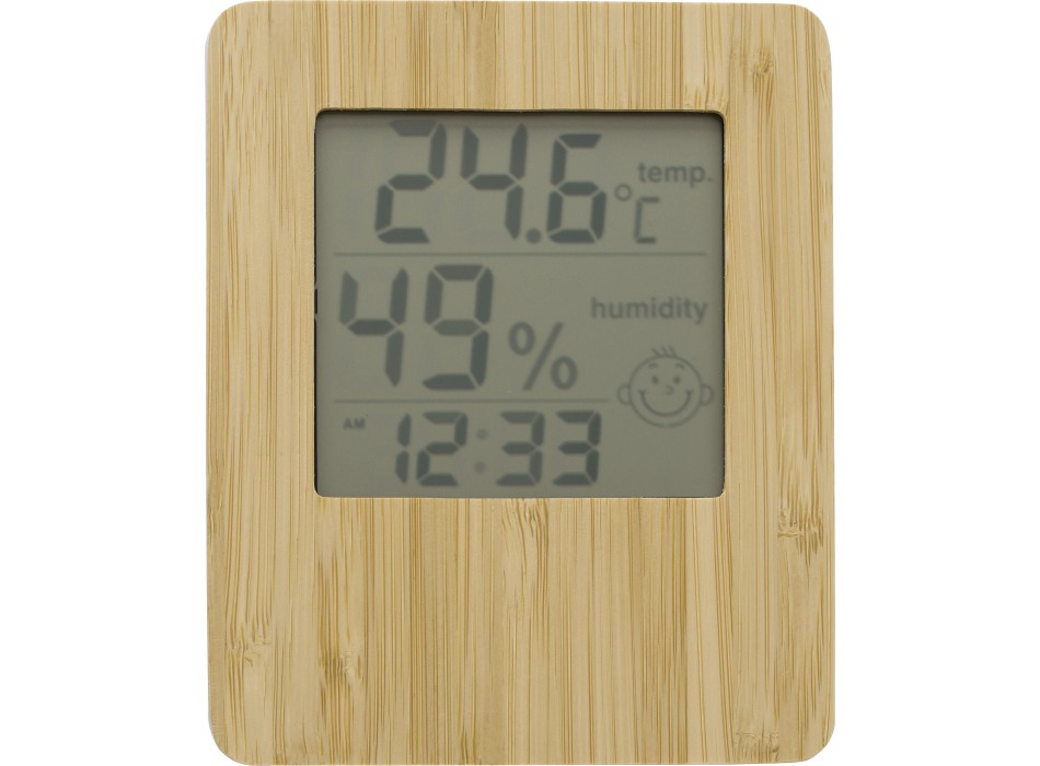 Stazione meteorologica in bamboo e ABS Piper FullGadgets.com