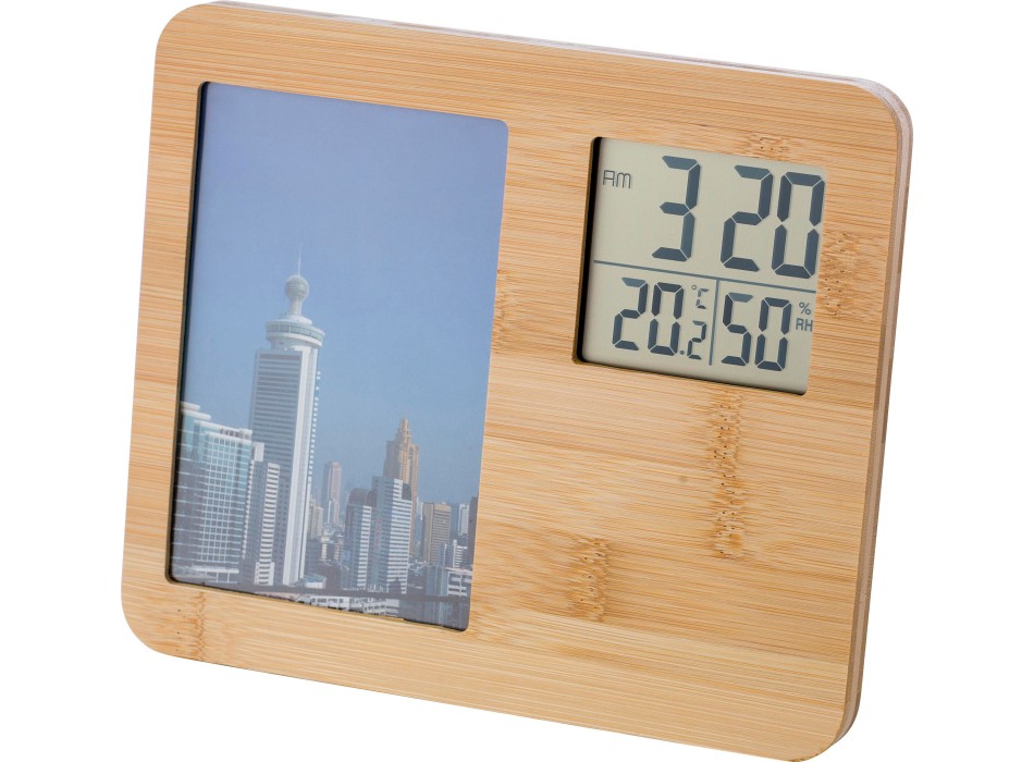 Stazione meteorologica in bambù Colton FullGadgets.com