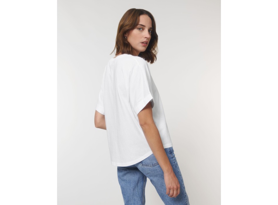 Stella Collider - T-shirt da donna con manica arrotolata FullGadgets.com