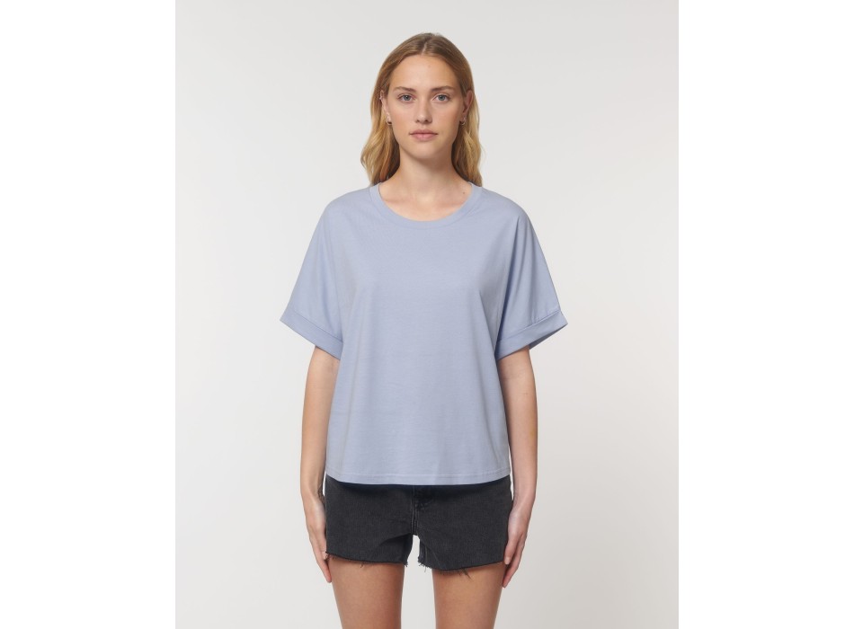 Stella Collider - T-shirt da donna con manica arrotolata FullGadgets.com