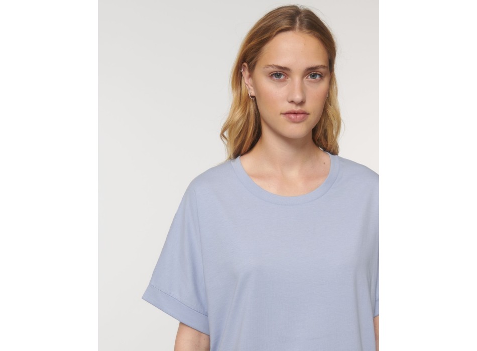 Stella Collider - T-shirt da donna con manica arrotolata FullGadgets.com