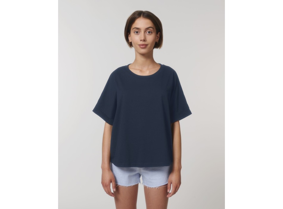 Stella Collider - T-shirt da donna con manica arrotolata FullGadgets.com