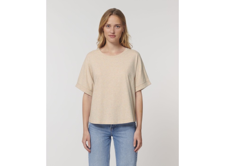 Stella Collider - T-shirt da donna con manica arrotolata FullGadgets.com