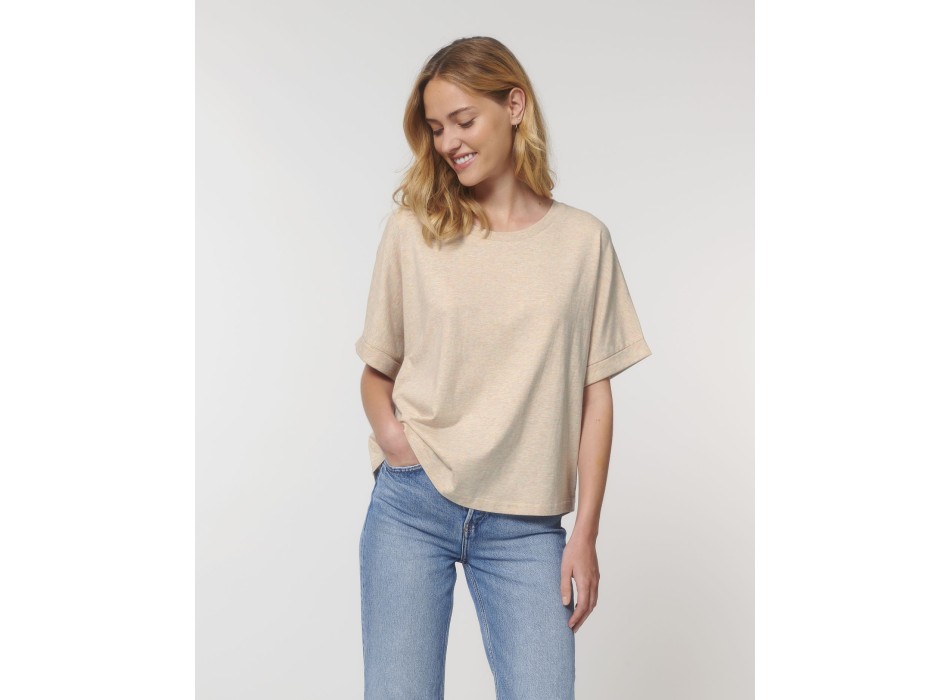 Stella Collider - T-shirt da donna con manica arrotolata FullGadgets.com