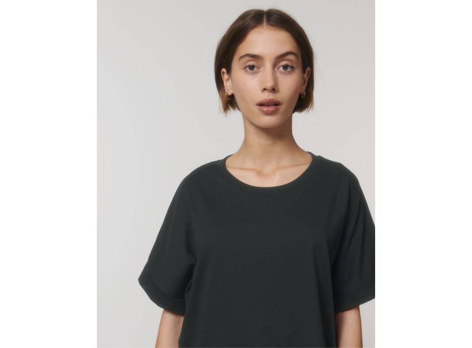 Stella Collider - T-shirt da donna con manica arrotolata FullGadgets.com