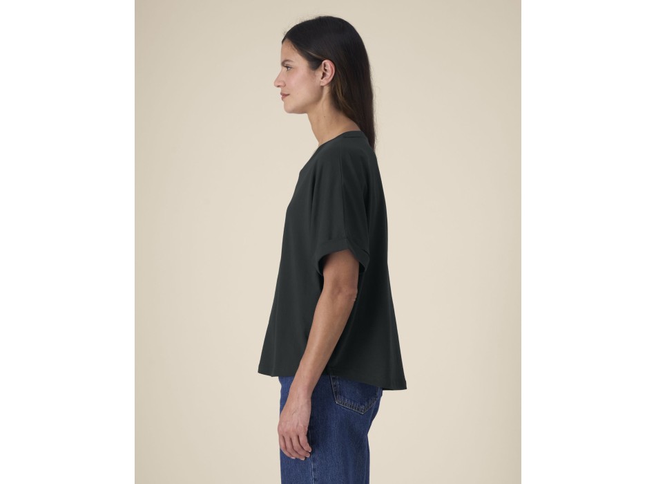 Stella Collider - T-shirt da donna con manica arrotolata FullGadgets.com