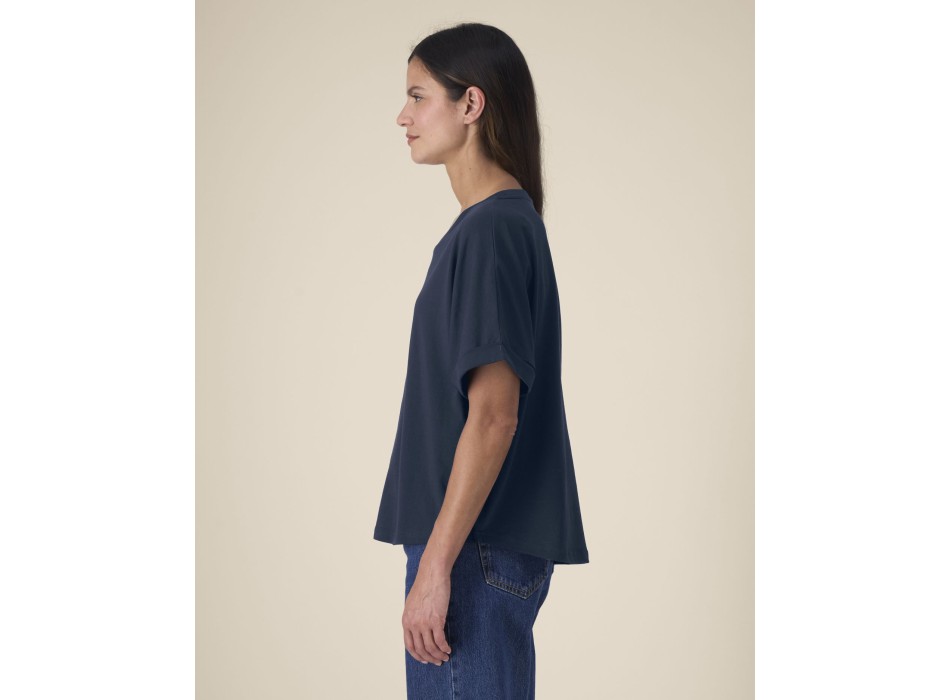 Stella Collider - T-shirt da donna con manica arrotolata FullGadgets.com