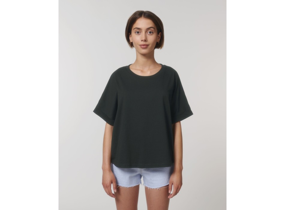 Stella Collider - T-shirt da donna con manica arrotolata FullGadgets.com