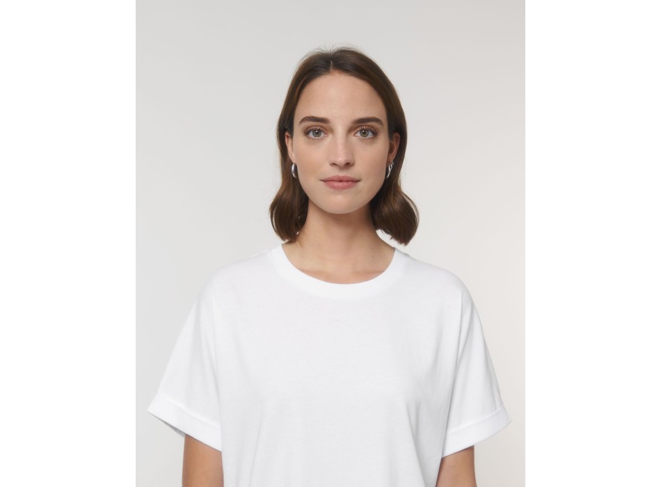 Stella Collider - T-shirt da donna con manica arrotolata FullGadgets.com