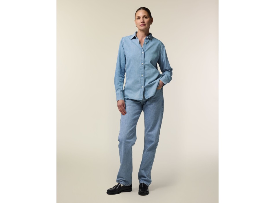 Stella Denim Shirt - La camicia di jeans da donna FullGadgets.com