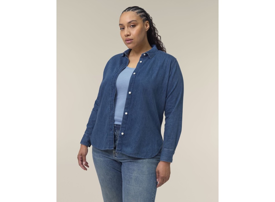 Stella Denim Shirt - La camicia di jeans da donna FullGadgets.com