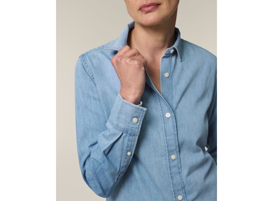 Stella Denim Shirt - La camicia di jeans da donna FullGadgets.com