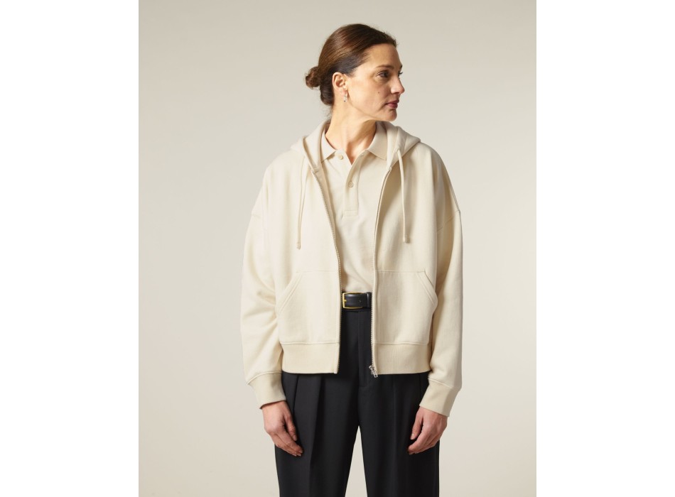 Stella Ida - La felpa con cappuccio e zip a tutta lunghezza da donna FullGadgets.com