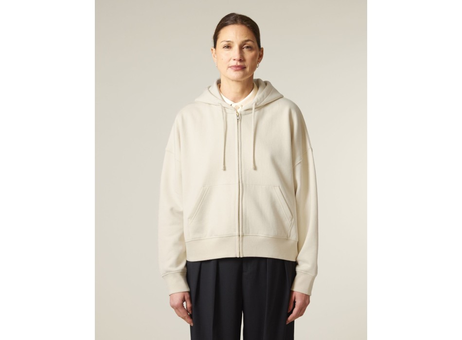 Stella Ida - La felpa con cappuccio e zip a tutta lunghezza da donna FullGadgets.com