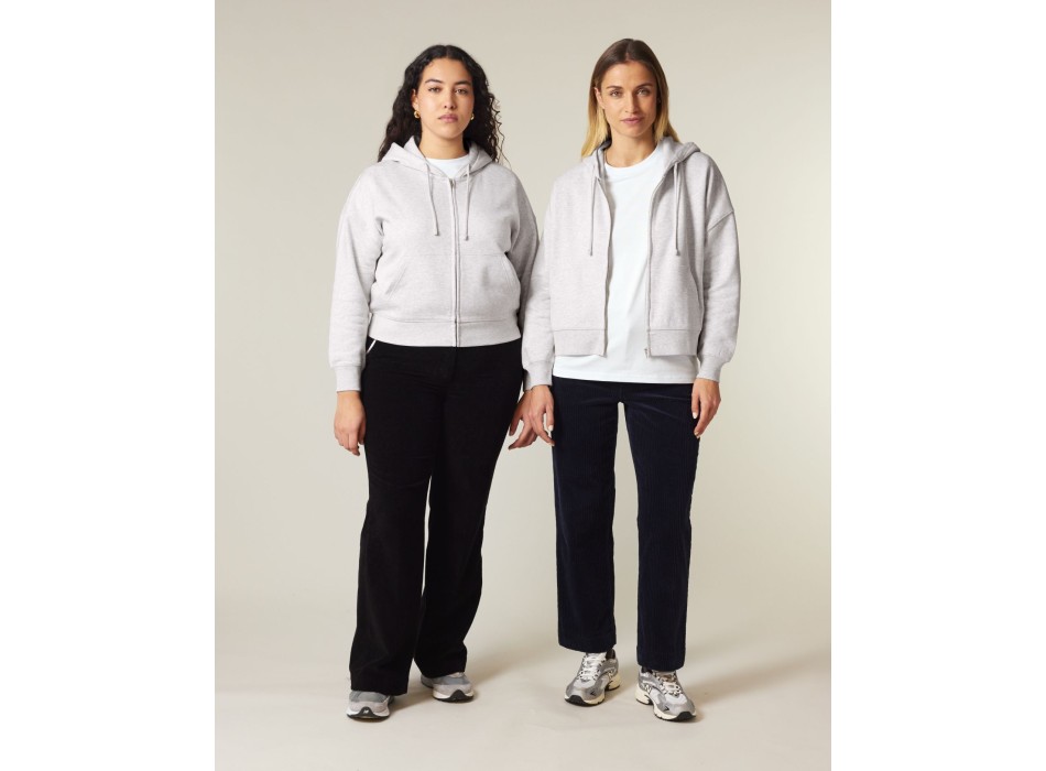 Stella Ida - La felpa con cappuccio e zip a tutta lunghezza da donna FullGadgets.com