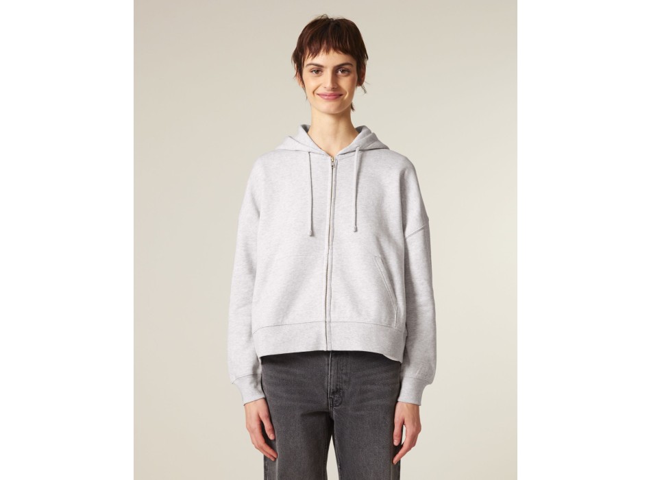 Stella Ida - La felpa con cappuccio e zip a tutta lunghezza da donna FullGadgets.com