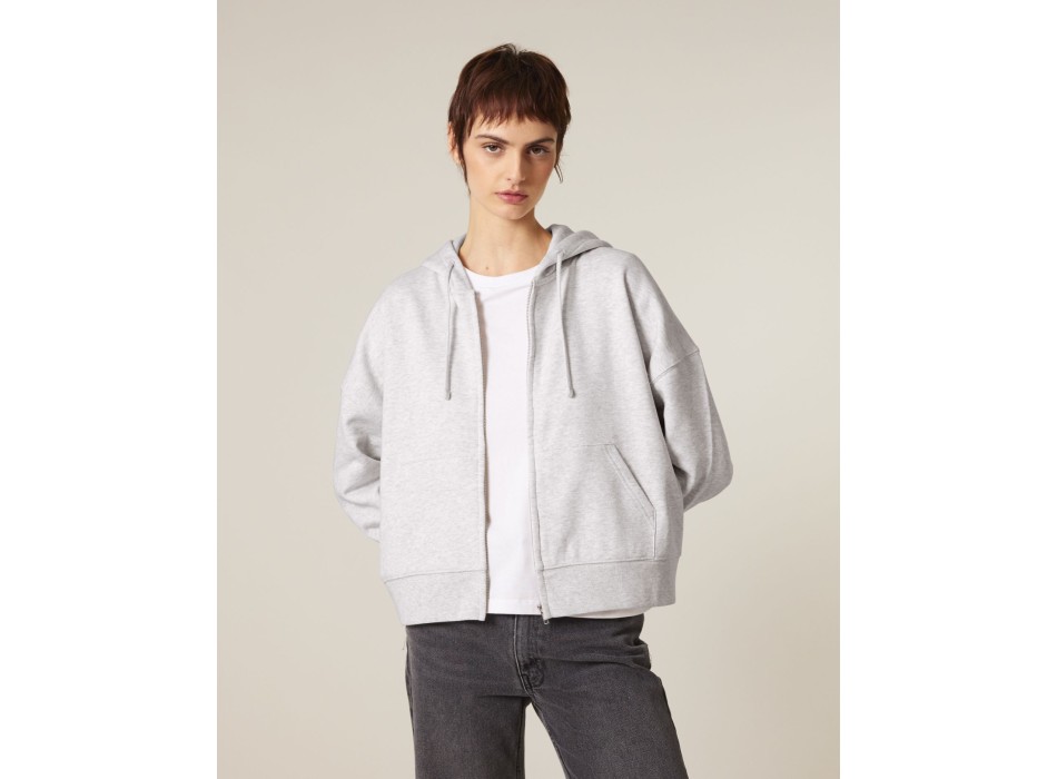Stella Ida - La felpa con cappuccio e zip a tutta lunghezza da donna FullGadgets.com