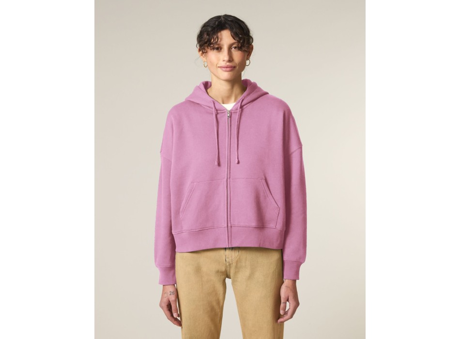 Stella Ida - La felpa con cappuccio e zip a tutta lunghezza da donna FullGadgets.com