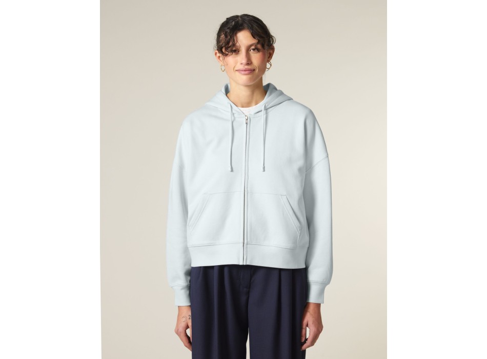 Stella Ida - La felpa con cappuccio e zip a tutta lunghezza da donna FullGadgets.com