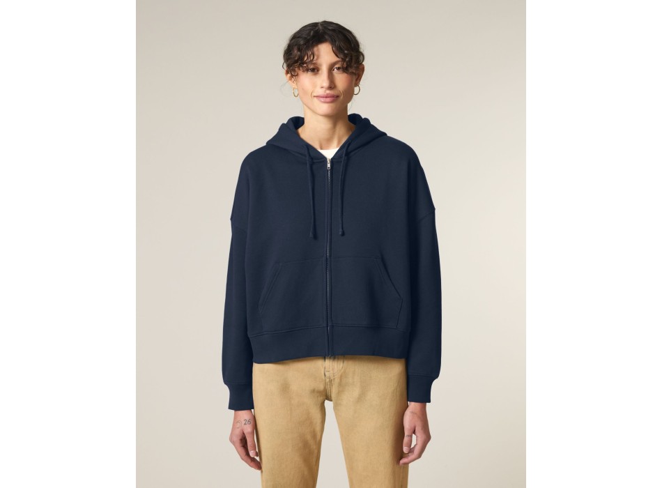 Stella Ida - La felpa con cappuccio e zip a tutta lunghezza da donna FullGadgets.com