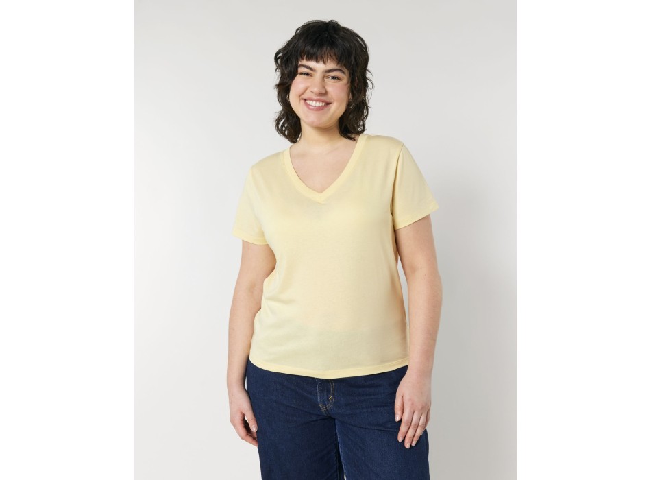 Stella Isla - La t-shirt con scollo a V da donna FullGadgets.com