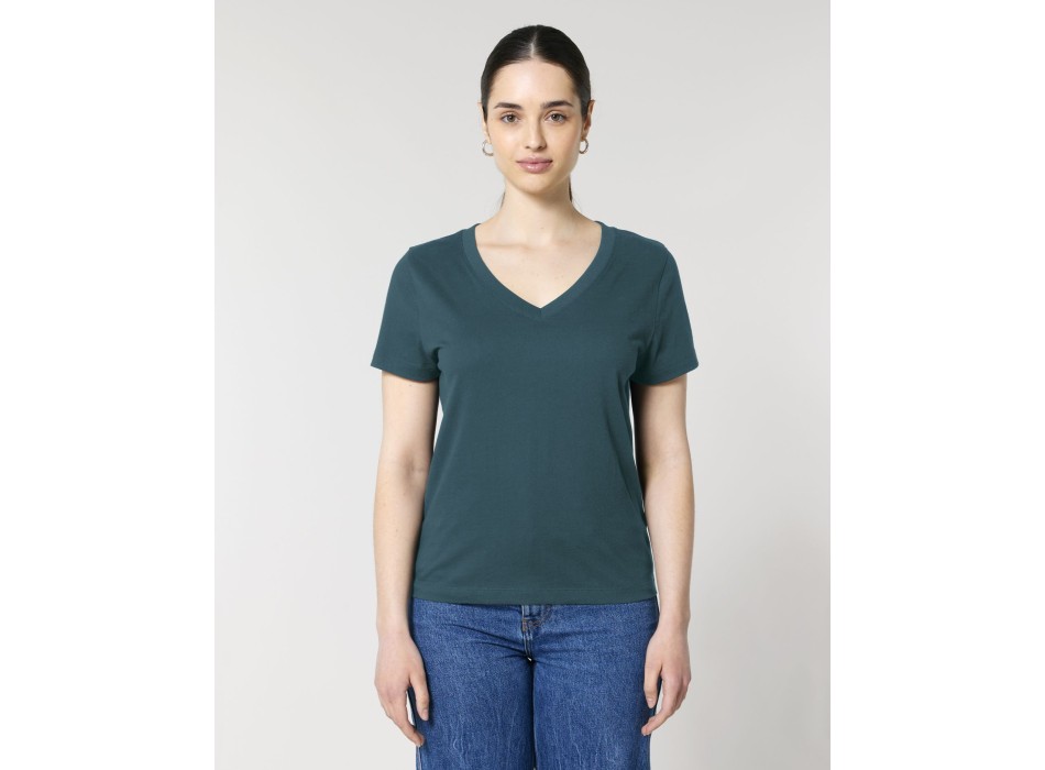 Stella Isla - La t-shirt con scollo a V da donna FullGadgets.com