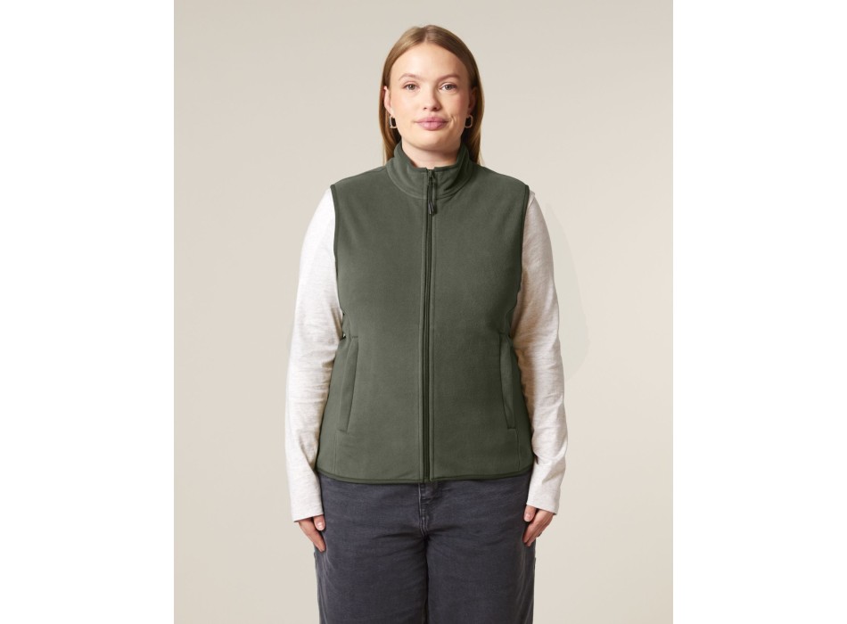 Stella Quester - La giacca in pile senza maniche da donna FullGadgets.com