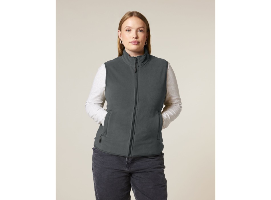 Stella Quester - La giacca in pile senza maniche da donna FullGadgets.com