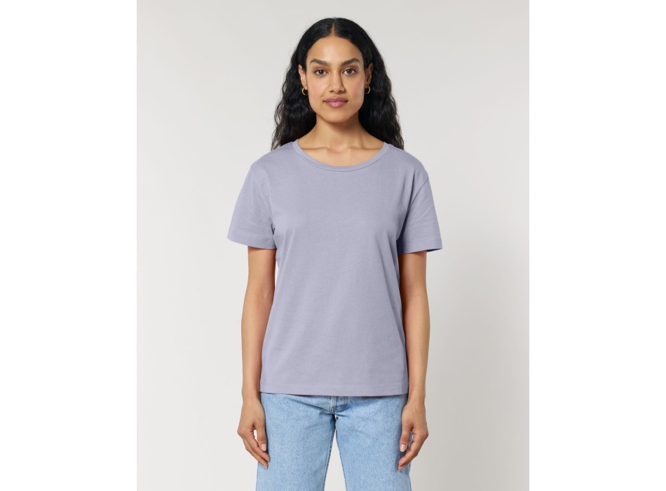 Stella Serena - L'iconica t-shirt Mid-Light da donna con scollo ampio FullGadgets.com