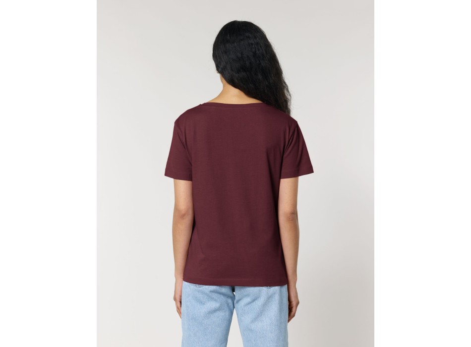 Stella Serena - L'iconica t-shirt Mid-Light da donna con scollo ampio FullGadgets.com