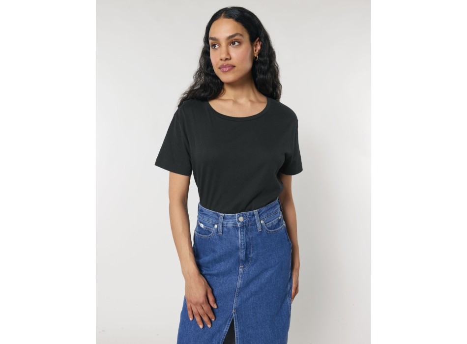 Stella Serena - L'iconica t-shirt Mid-Light da donna con scollo ampio FullGadgets.com