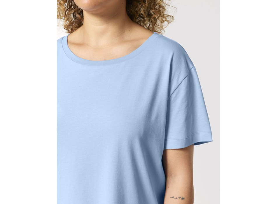 Stella Serena - L'iconica t-shirt Mid-Light da donna con scollo ampio FullGadgets.com