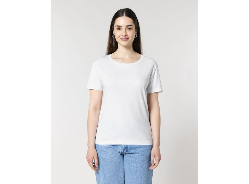 Stella Serena - L'iconica t-shirt Mid-Light da donna con scollo ampio FullGadgets.com