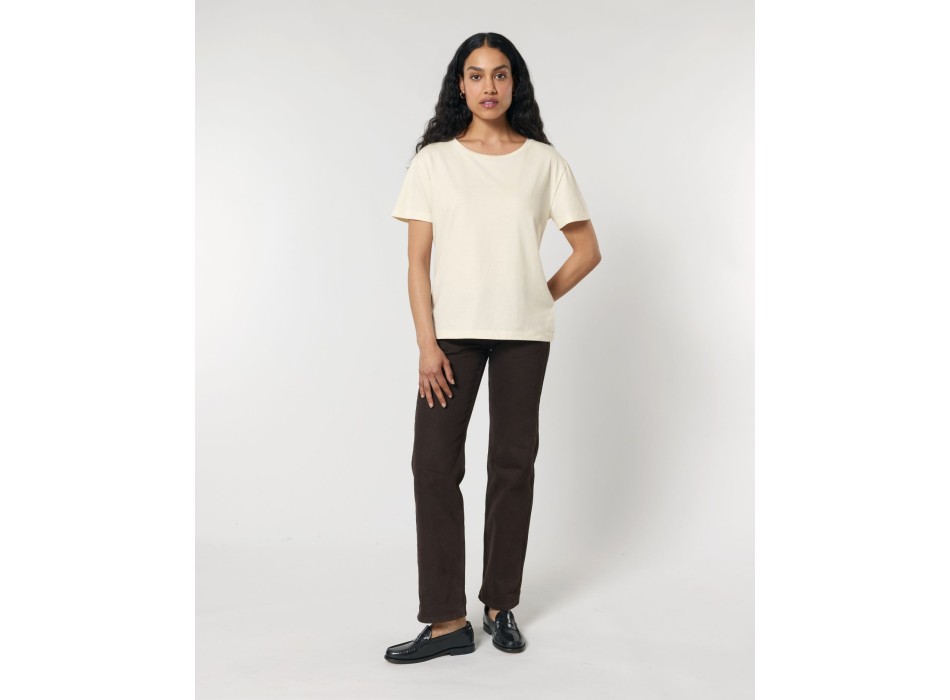 Stella Serena - L'iconica t-shirt Mid-Light da donna con scollo ampio FullGadgets.com