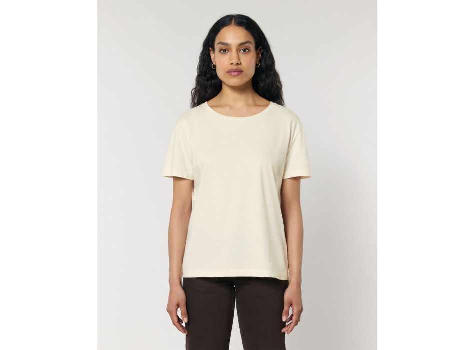 Stella Serena - L'iconica t-shirt Mid-Light da donna con scollo ampio FullGadgets.com