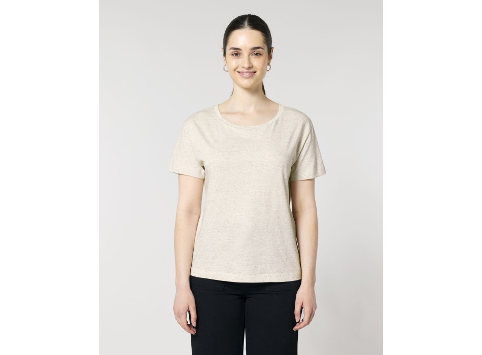Stella Serena - L'iconica t-shirt Mid-Light da donna con scollo ampio FullGadgets.com