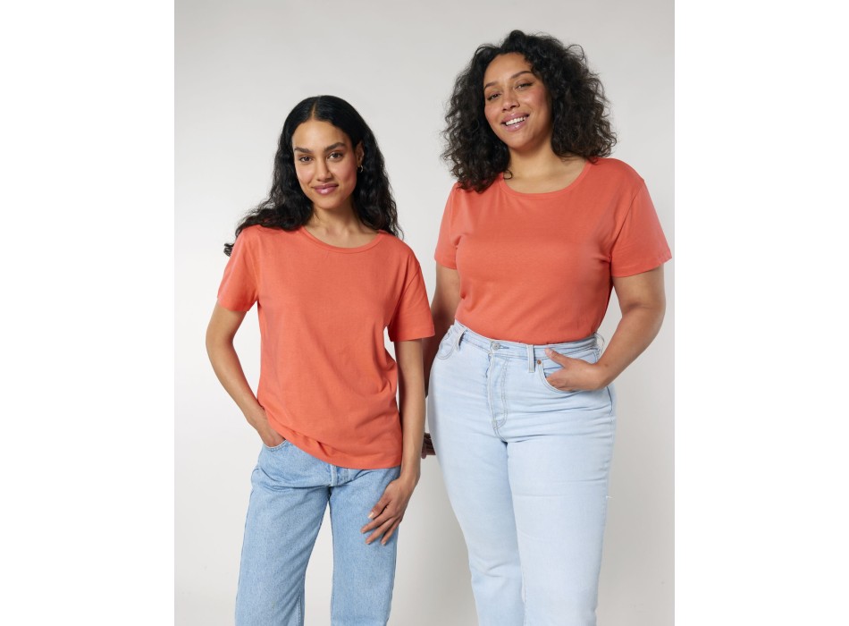 Stella Serena - L'iconica t-shirt Mid-Light da donna con scollo ampio FullGadgets.com