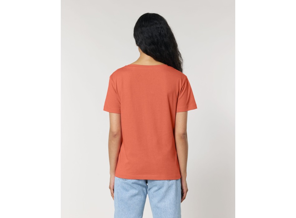 Stella Serena - L'iconica t-shirt Mid-Light da donna con scollo ampio FullGadgets.com