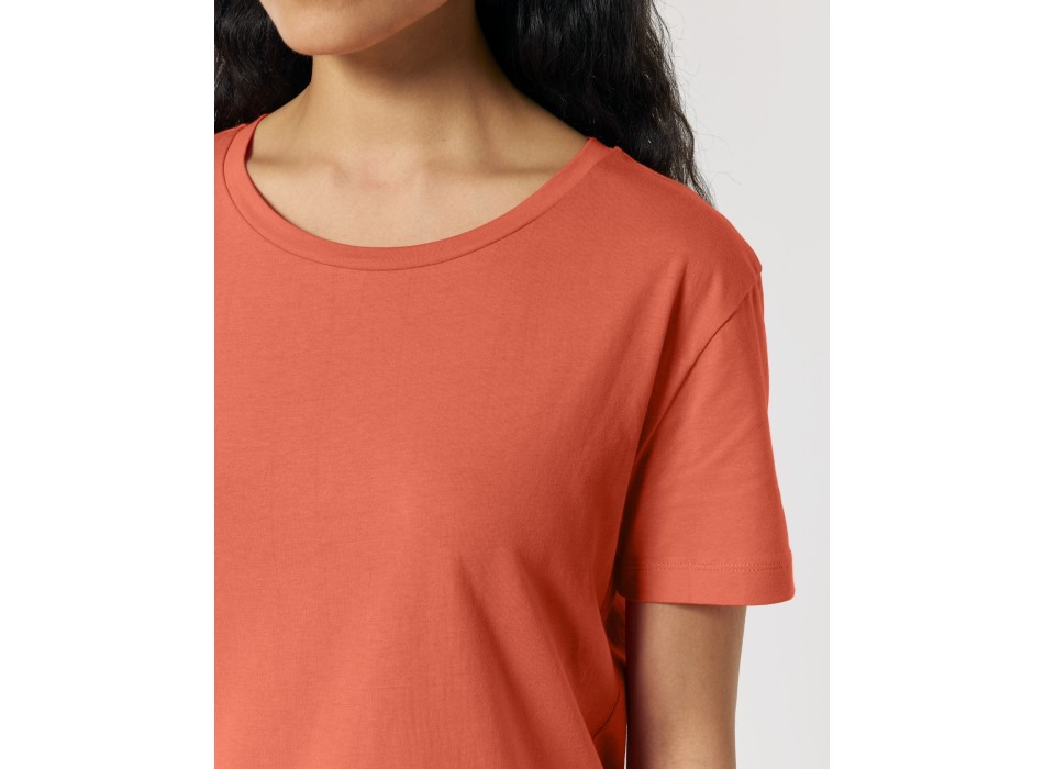 Stella Serena - L'iconica t-shirt Mid-Light da donna con scollo ampio FullGadgets.com