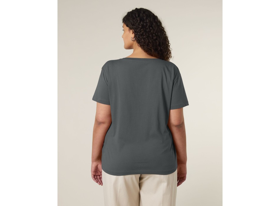 Stella Serena - L'iconica t-shirt Mid-Light da donna con scollo ampio FullGadgets.com