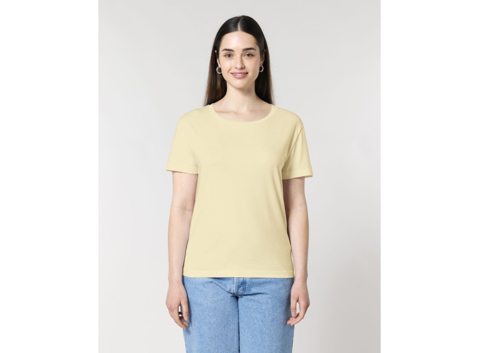 Stella Serena - L'iconica t-shirt Mid-Light da donna con scollo ampio FullGadgets.com