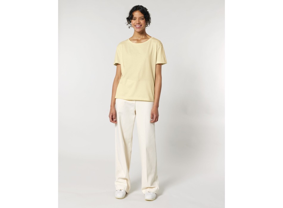 Stella Serena - L'iconica t-shirt Mid-Light da donna con scollo ampio FullGadgets.com