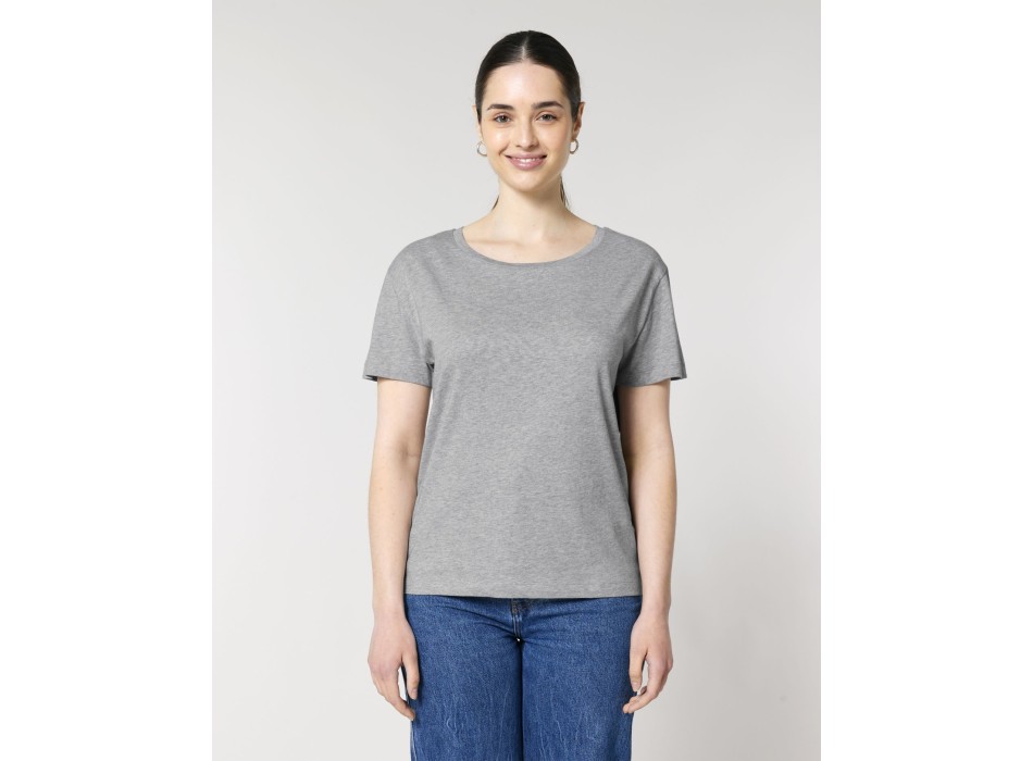Stella Serena - L'iconica t-shirt Mid-Light da donna con scollo ampio FullGadgets.com