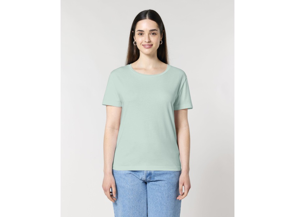 Stella Serena - L'iconica t-shirt Mid-Light da donna con scollo ampio FullGadgets.com