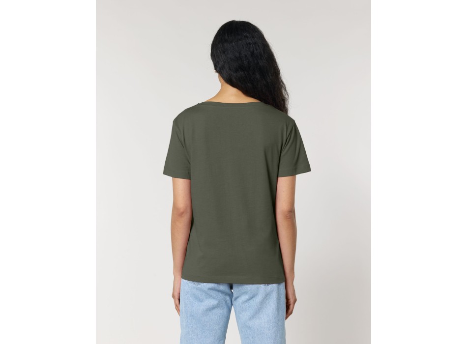 Stella Serena - L'iconica t-shirt Mid-Light da donna con scollo ampio FullGadgets.com