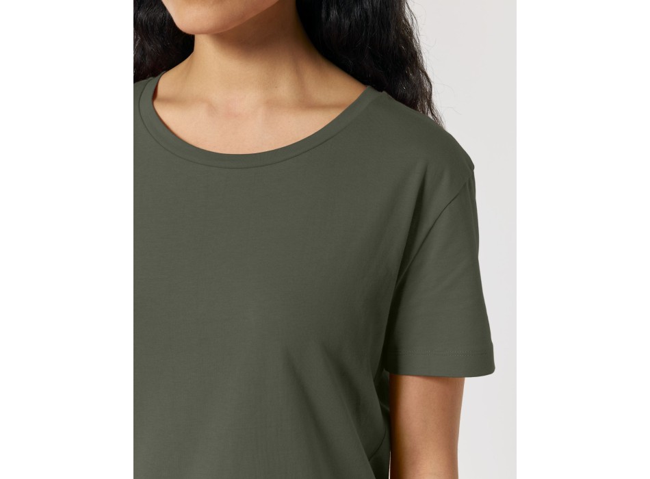 Stella Serena - L'iconica t-shirt Mid-Light da donna con scollo ampio FullGadgets.com